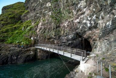 Northern Ireland celebrates the reopening of historic coastal cliff path