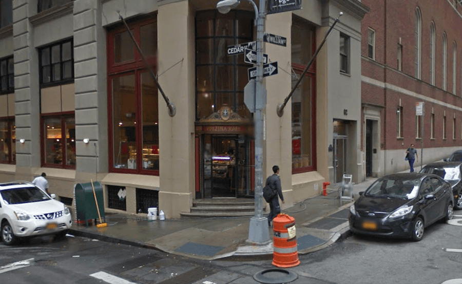 Woman stabbed during dispute in Financial District cafe