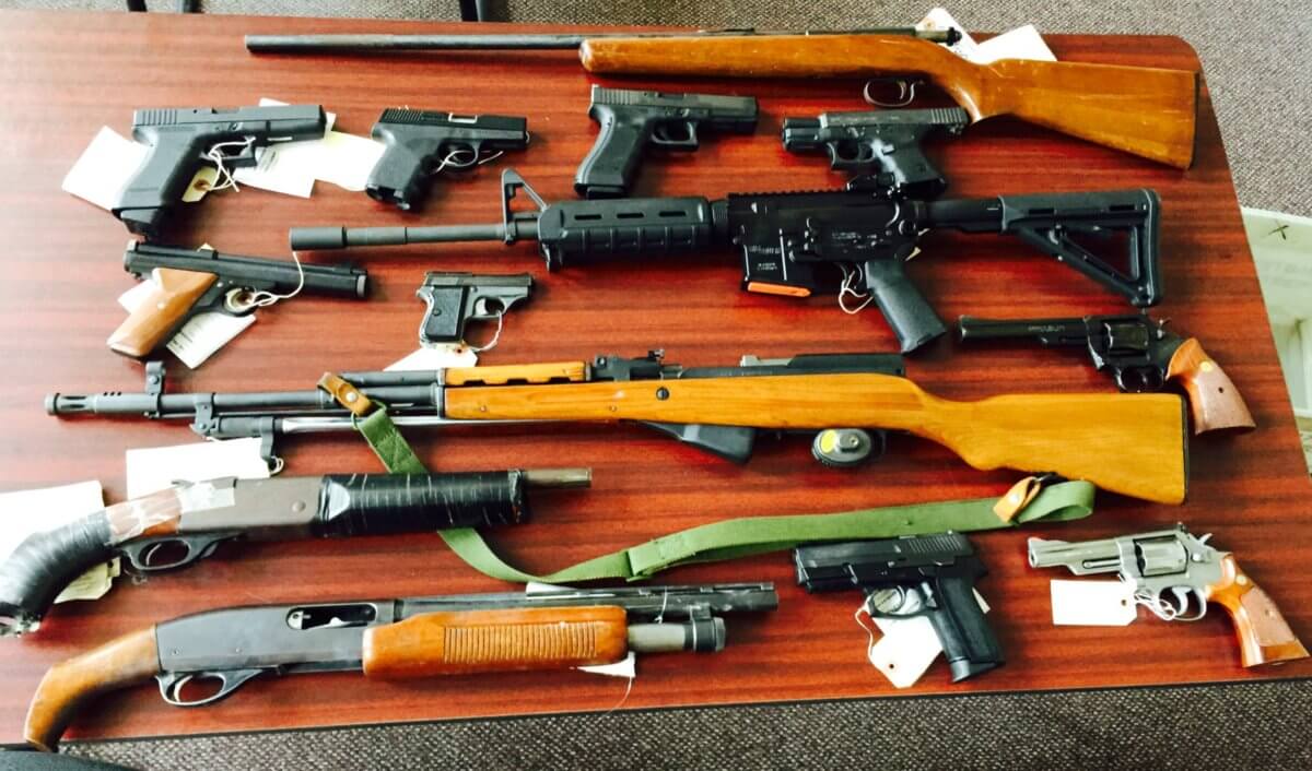 Haverhill police arrest 27 in gun and drugs bust