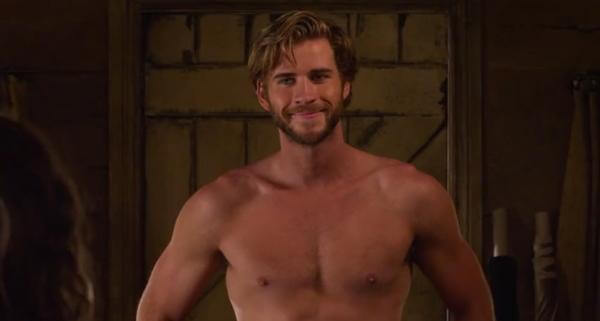 Don’t worry, Liam Hemsworth doesn’t mind a little objectification