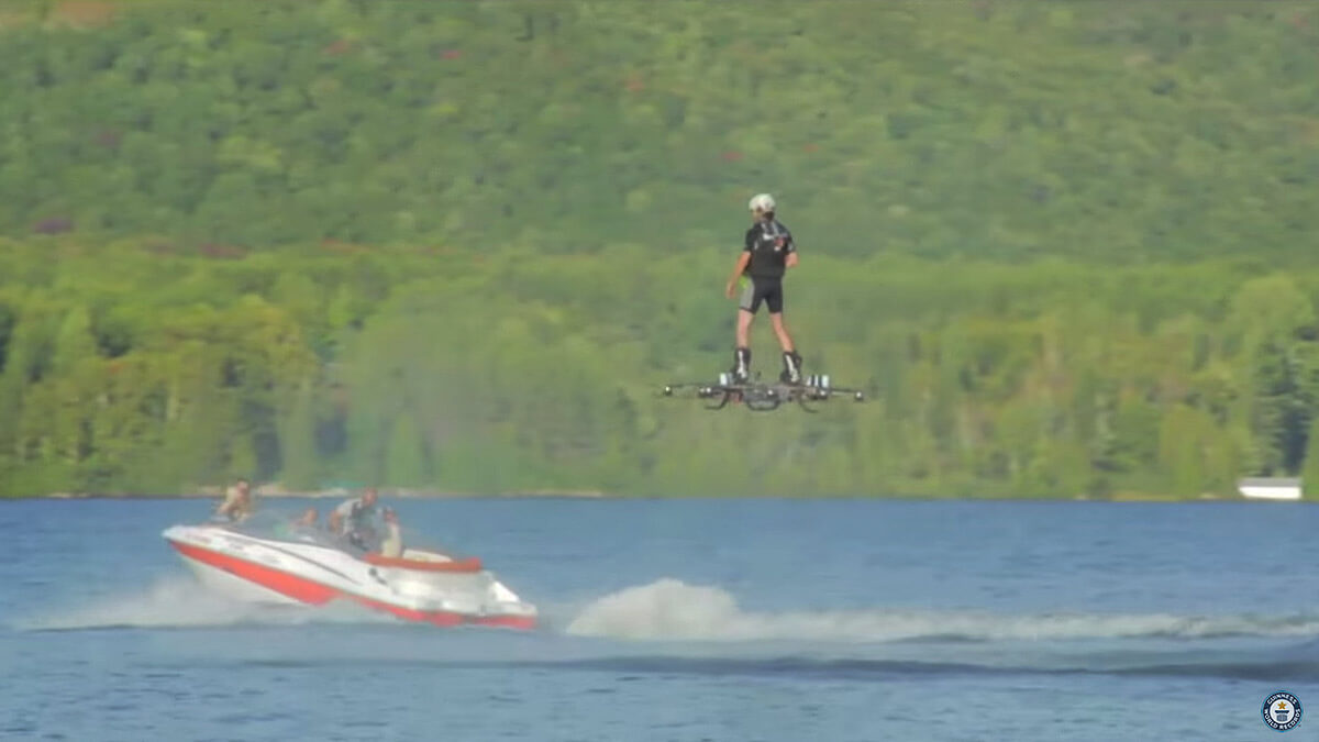 Catalin Alexandru Duru sets Guinness World Record with flying hoverboard
