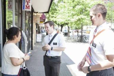 Mormon missionaries ditch smartphones, television for God in New York