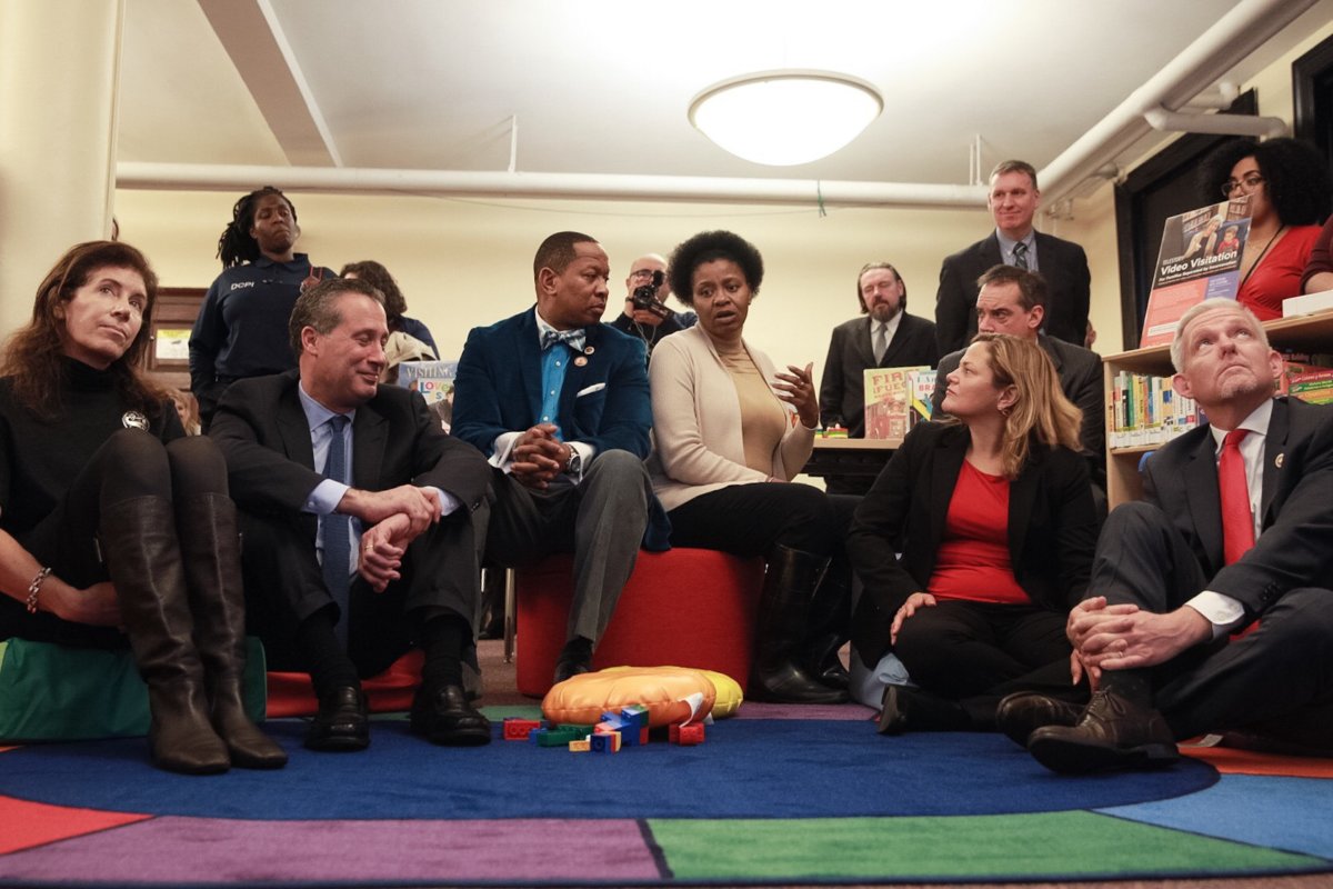 Video visitation at NYC libraries to easily connect families with inmates