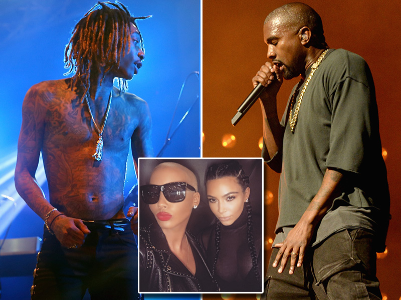 Kanye West and Wiz Khalifa end Twitter feud