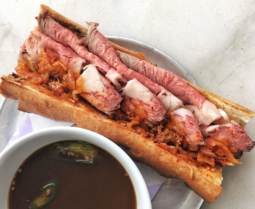 The French Dip gets a Korean spin at Dominique Ansel Kitchen