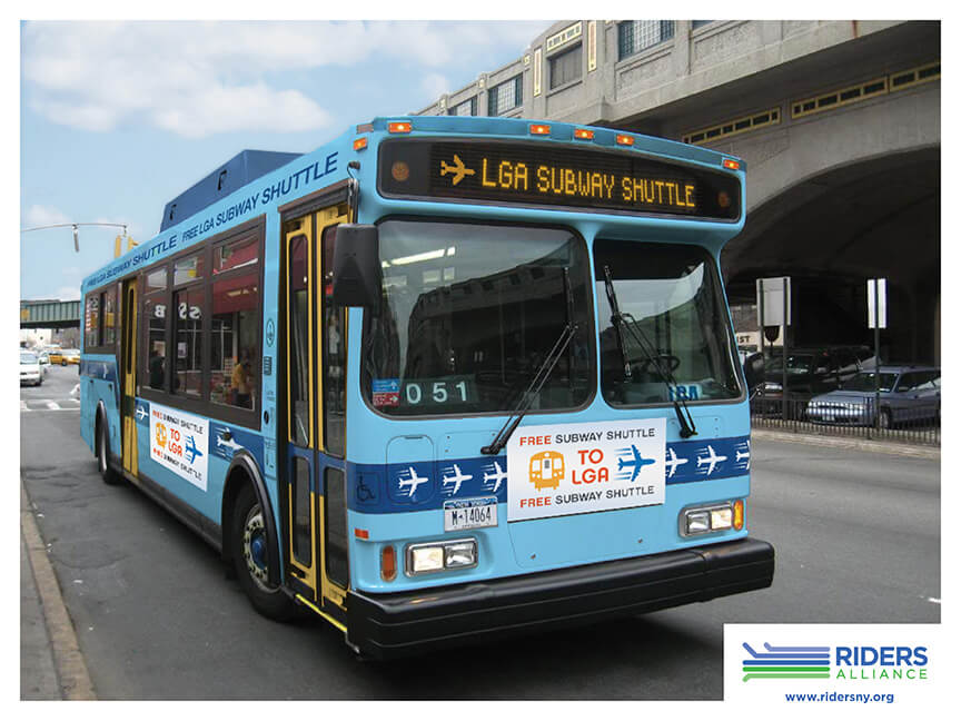 Transit advocates to MTA: Make Queens bus service to LaGuardia free