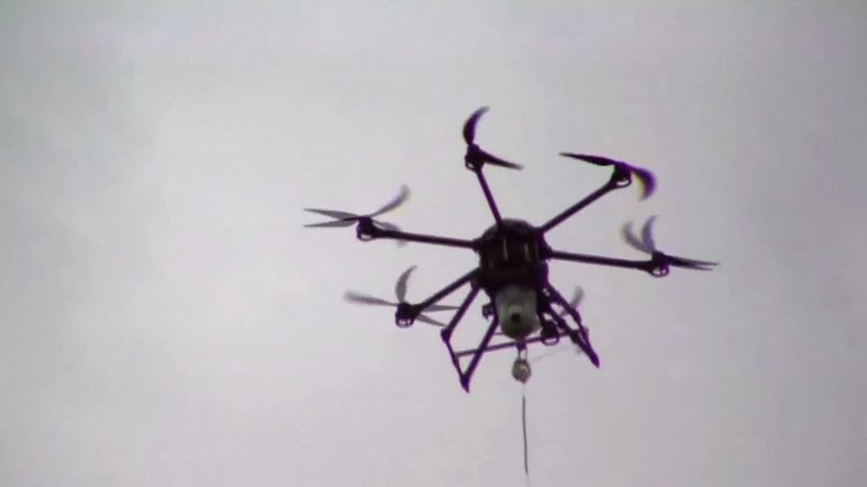 Tethered drone could fly ‘forever’