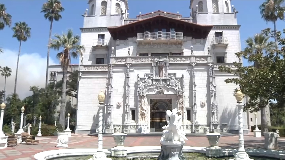 California wildfire prompts weeklong closure of Hearst Castle