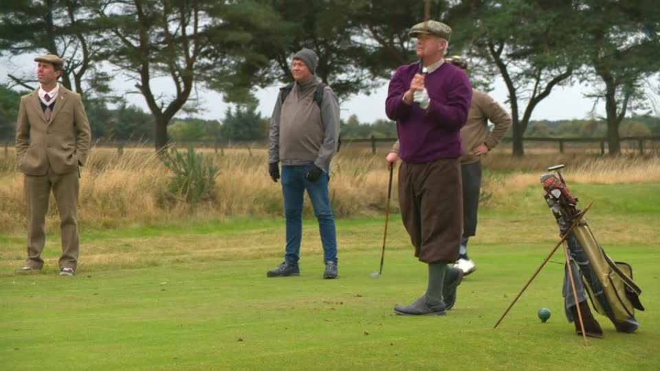 Players go back in time for World Hickory Golf Open
