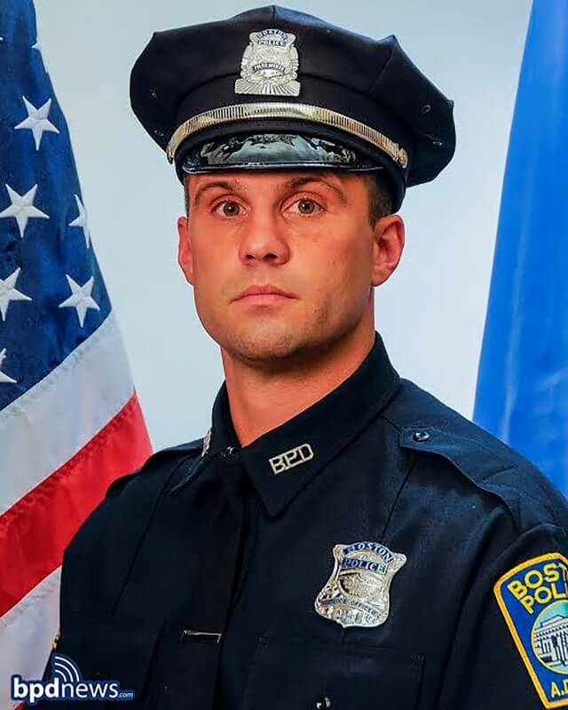 Boston police officer shot during traffic stop expected to recover