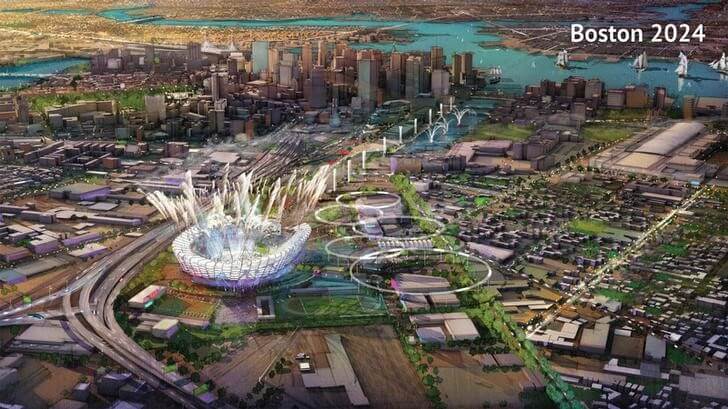 Backers of Boston’s Olympics bid defend controversial proposal