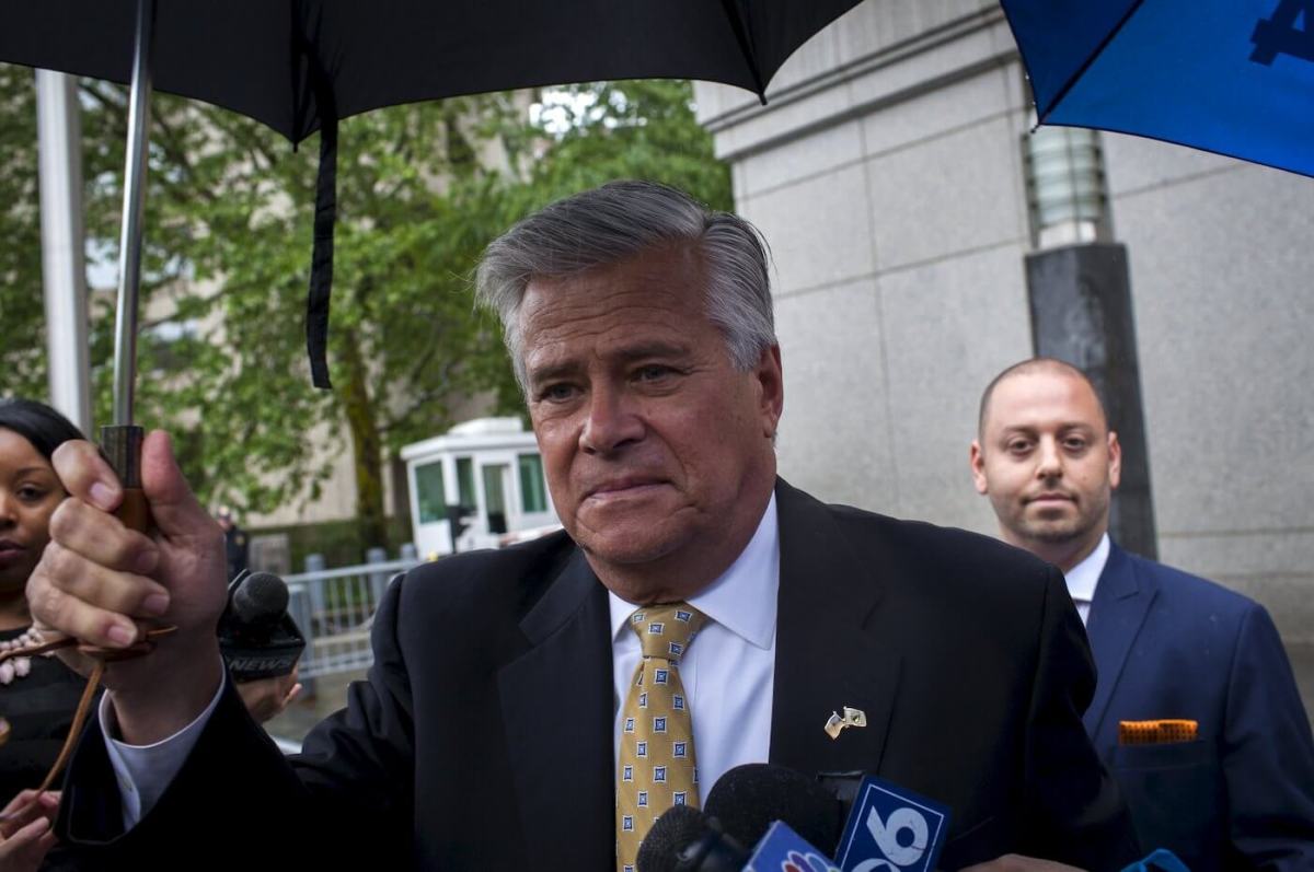 Ex-NY Senate leader Skelos, son plead not guilty in corruption case