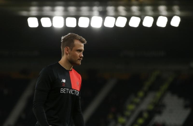 Liverpool’s Mignolet keen to return for Man United clash