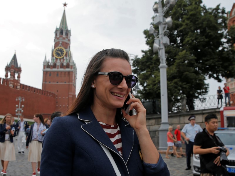 Isinbayeva to face three opponents in bid to become Russian athletics chief