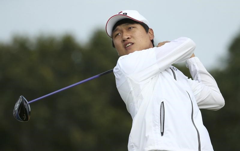 Golf: Flawless Wang surges ahead at Sun City