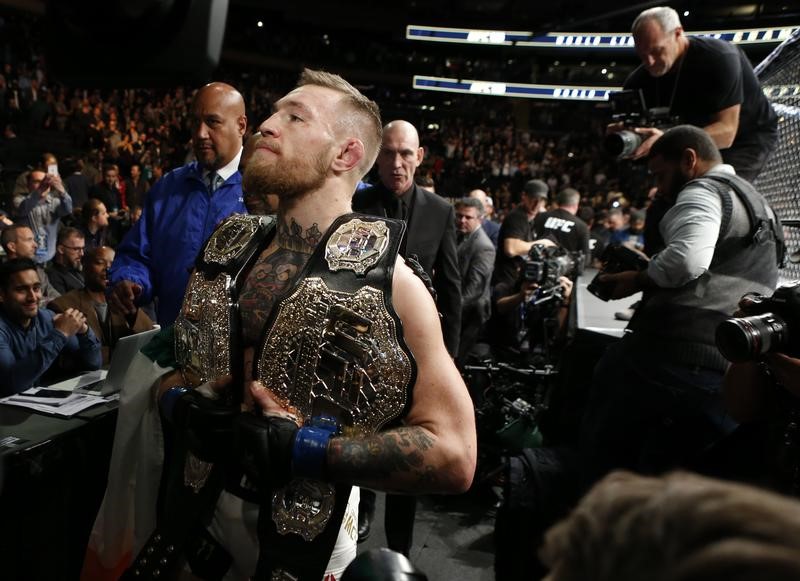 McGregor relinquishes featherweight belt: UFC