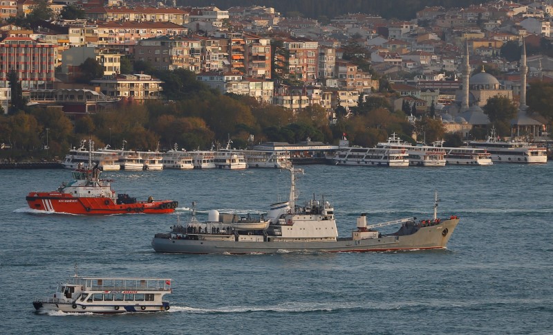 Russia deploys warships near Crimea for Ukrainian missile tests: RIA