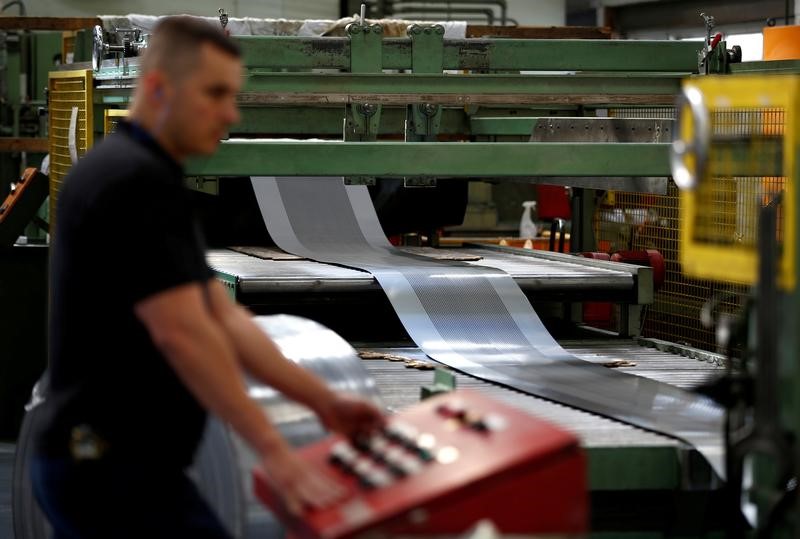 UK factory growth cools as weak pound fuels cost pressures: PMI