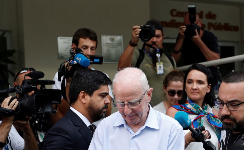 Olympics-Ex-IOC executive Hickey posts bail, free to leave Brazil