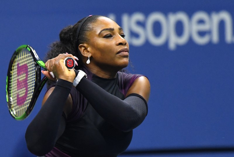 Serena lands in New Zealand ahead of season opener