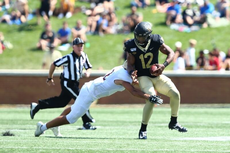 QB Newman leads Wake Forest’s rout of Elon