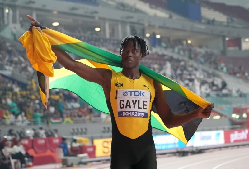 Athletics: New champion Gayle can go on to break long jump world record, coach says