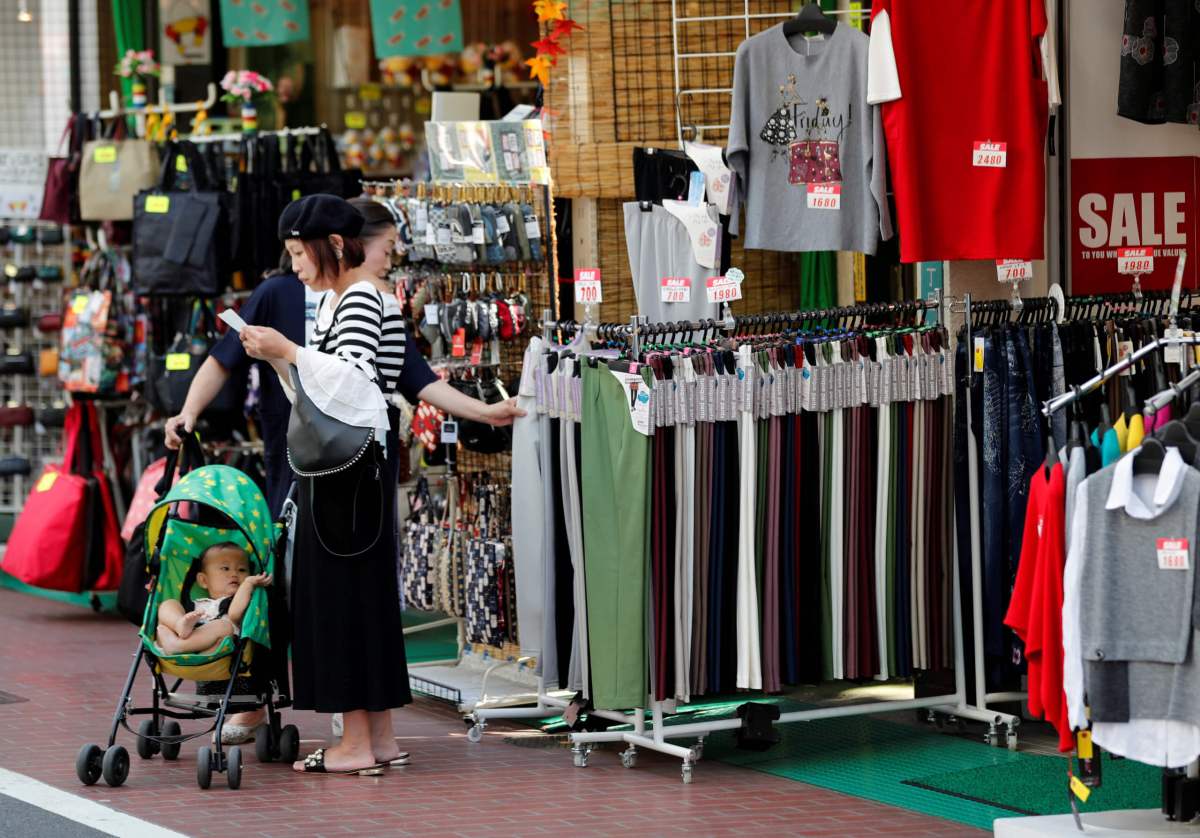 Japan’s August household spending rises for ninth month, but wages fall