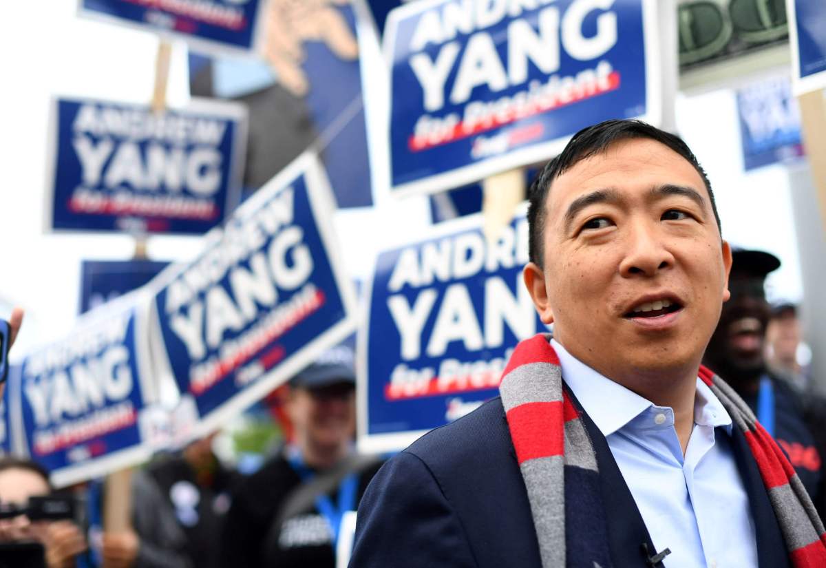 Entrepreneur Andrew Yang’s quixotic U.S. presidential campaign gets serious