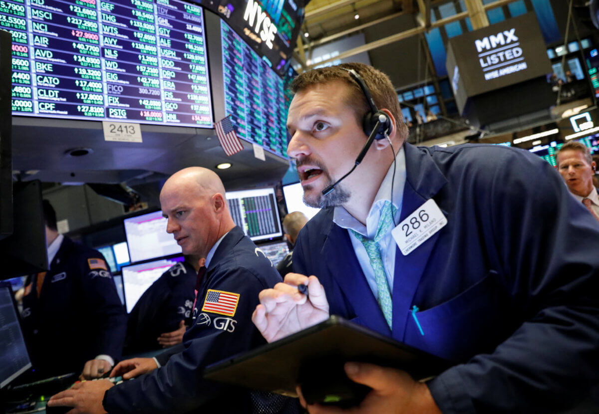 Wall Street heads lower as trade deal optimism fades