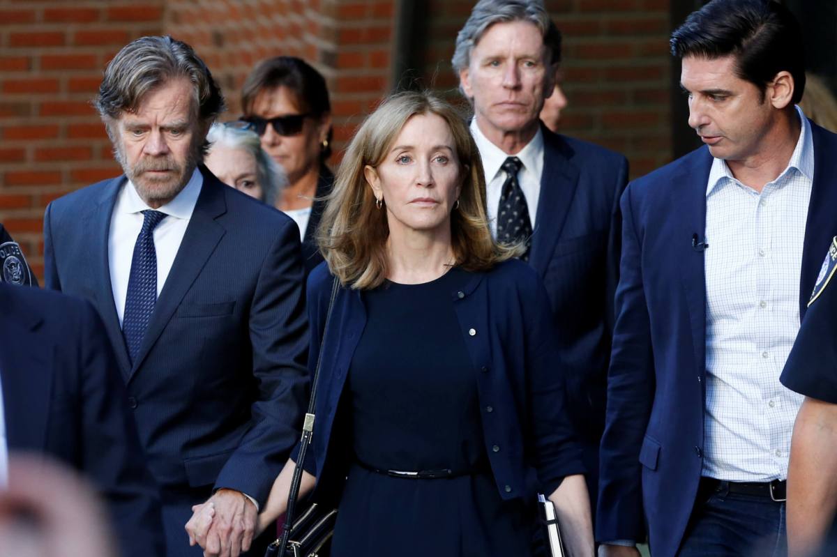 Actress Felicity Huffman released early from U.S. college scandal sentence