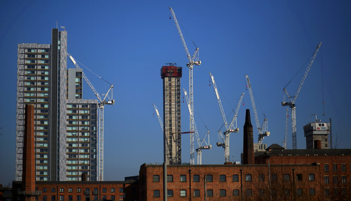 UK construction slide barely slows in October: PMI