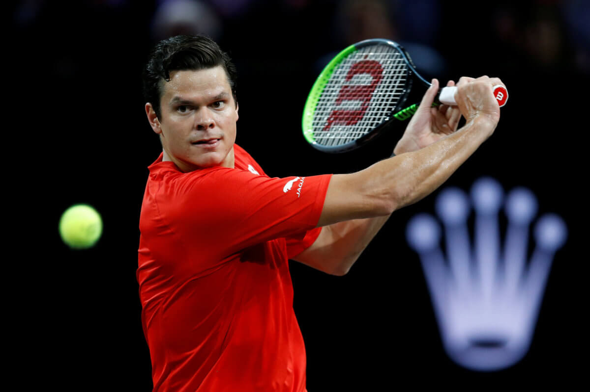 Raonic withdraws from Canada’s Davis Cup team