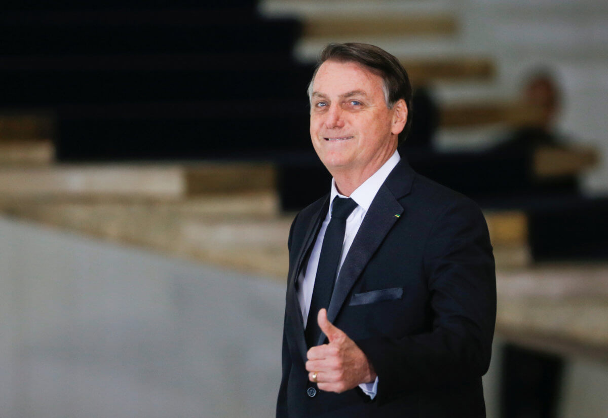 Bolsonaro says wants no role for Brazil in U.S.-China trade war