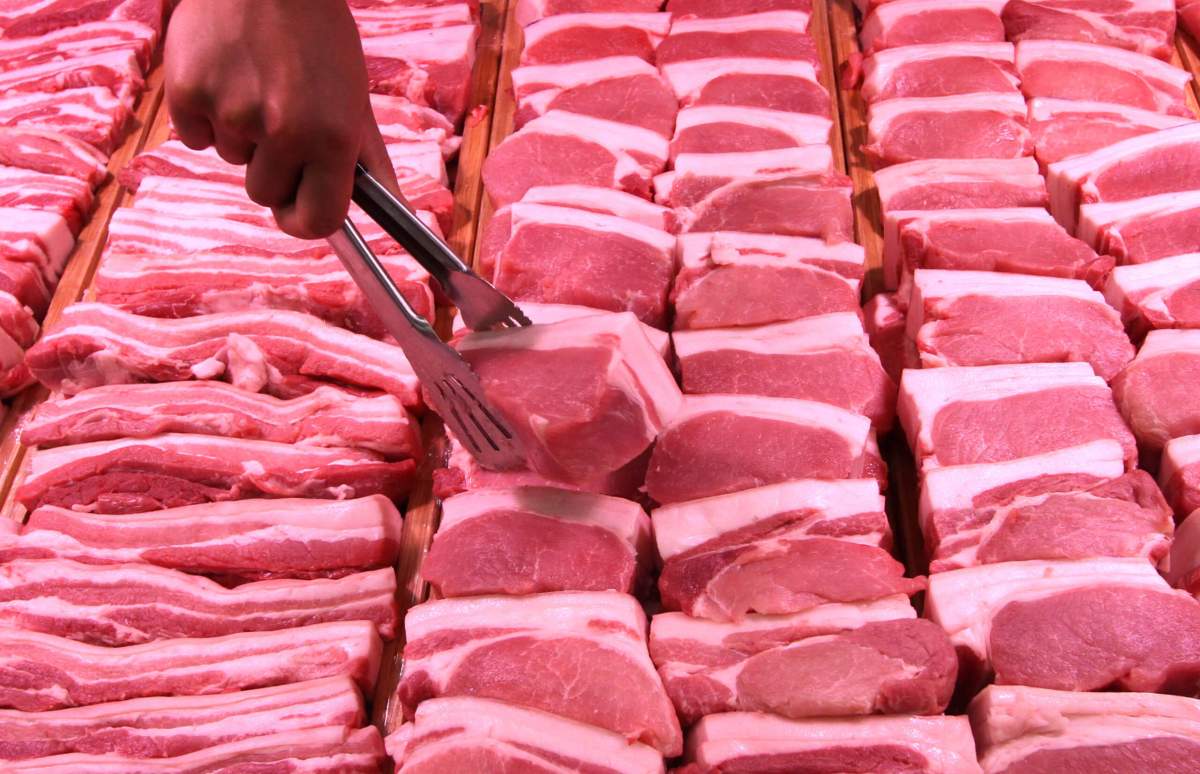 China’s October pork imports double on year