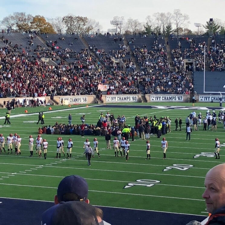 College football notebook: Protesters delay Harvard-Yale game