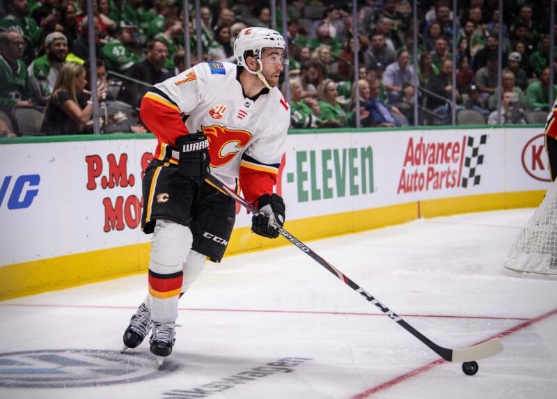 Flames D Brodie to return 11 days after collapsing