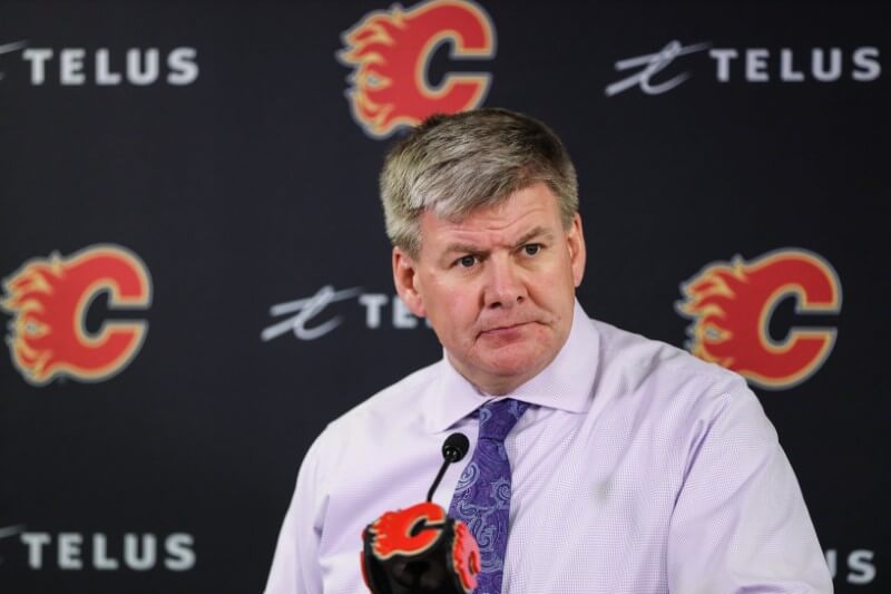 Peters won’t coach Flames vs. Buffalo amid controversy