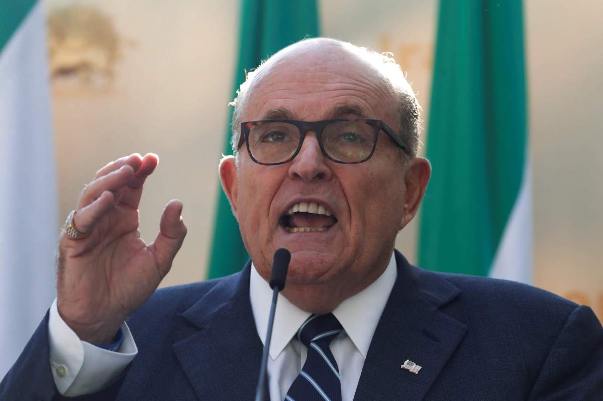Giuliani calls Trump to tell him he was joking about having an ‘insurance policy’