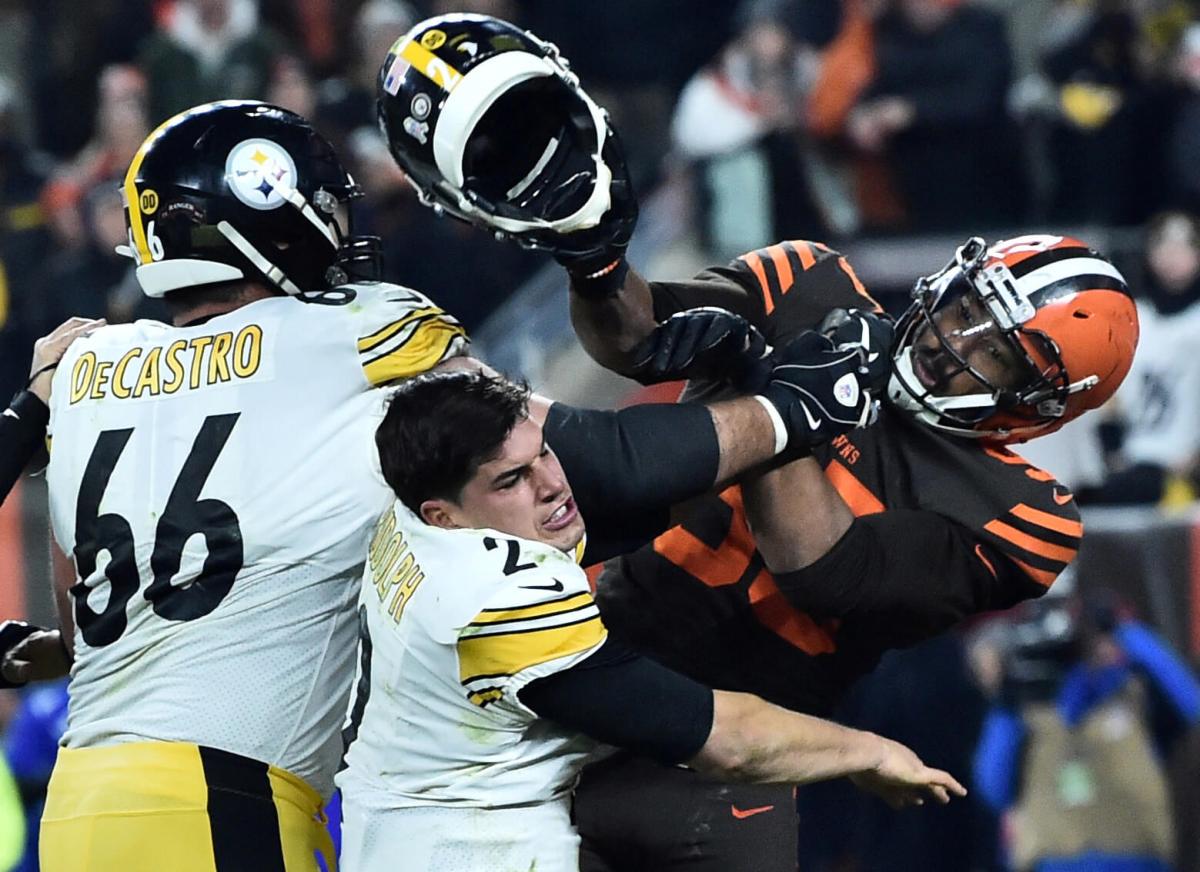 Steelers-Browns first game since helmet hit brawl steeped in drama