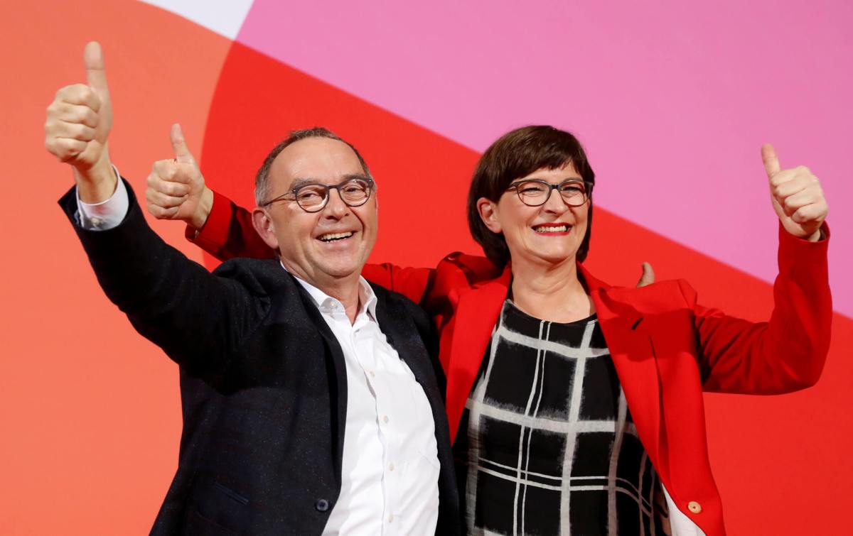 SPD leadership choice threatens Germany’s ruling coalition