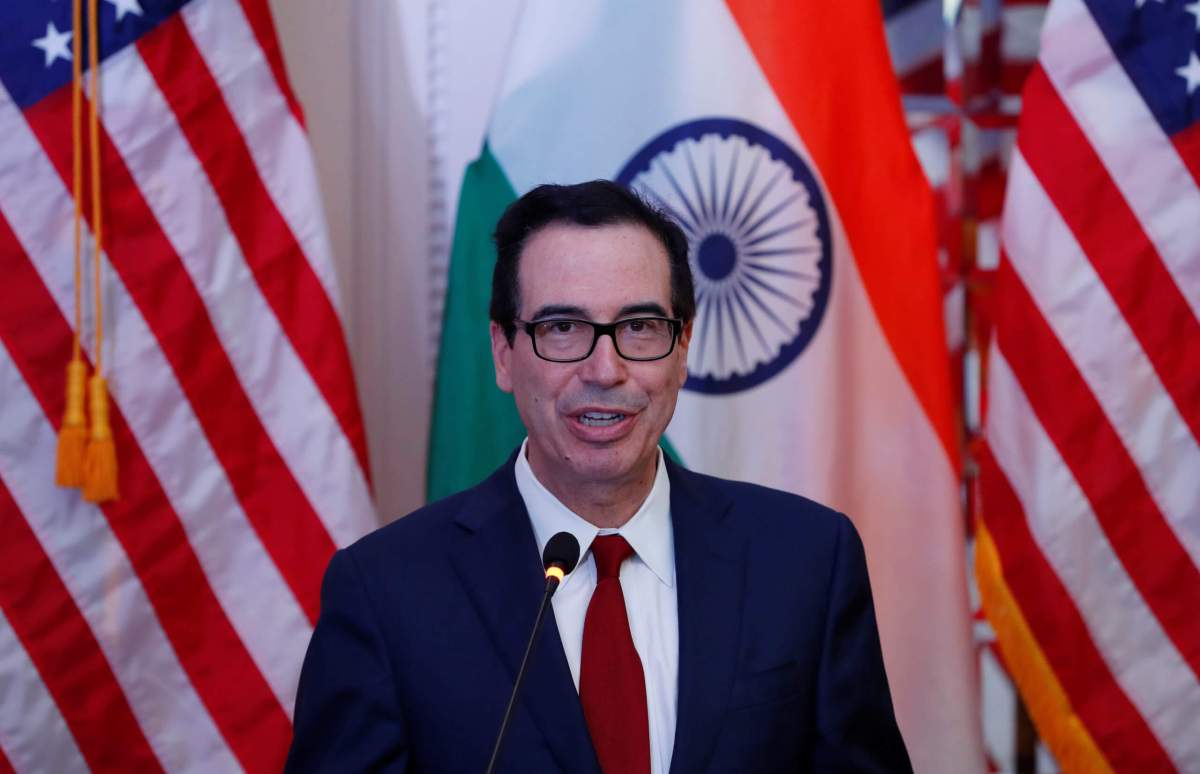 U.S.’s Mnuchin: End digital services tax plans to pave way for OECD-led global deal