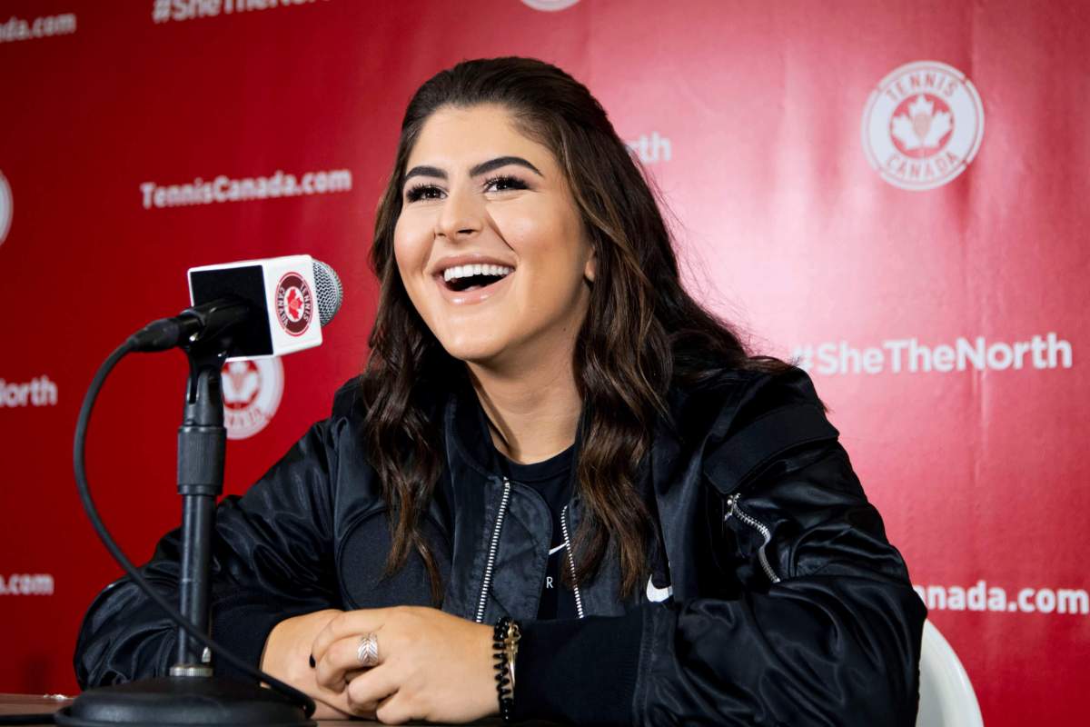 Andreescu named Canada’s athlete of the year after breakout season