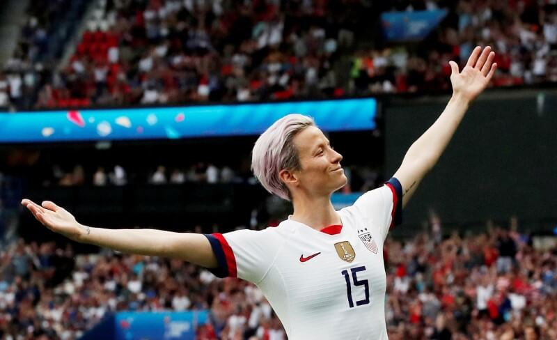 Strong voices like Megan Rapinoe’s are good for sports: German athlete body chief