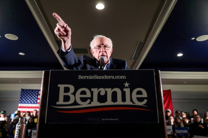 Sanders faces front-runner scrutiny as U.S. Democratic presidential race intensifies