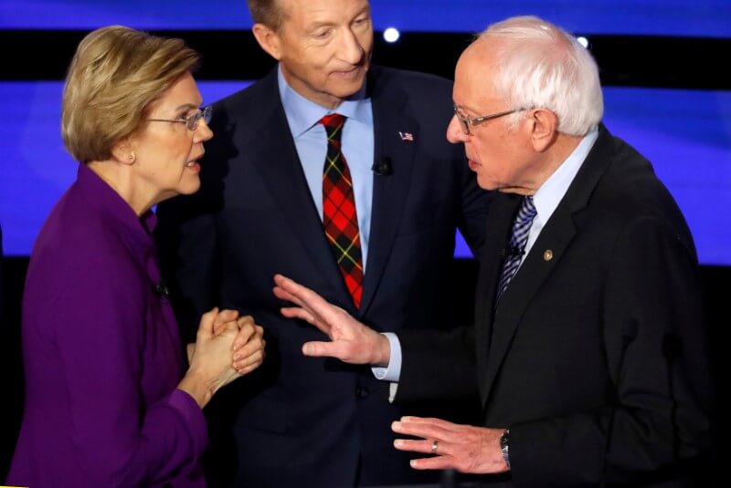 As Warren-Sanders spat intensifies, liberal grassroots groups seek to calm tensions