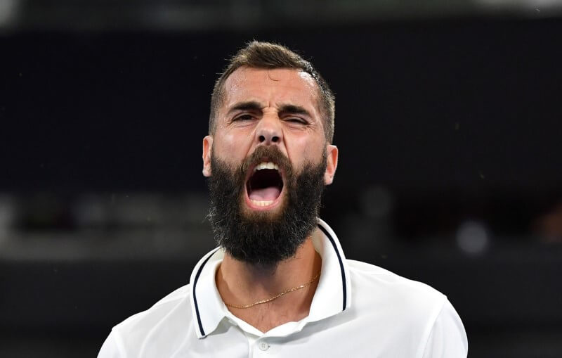 Frustrated Paire sets up all-French final in Auckland
