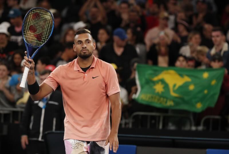 Kyrgios puts it in perspective as he eases into second round