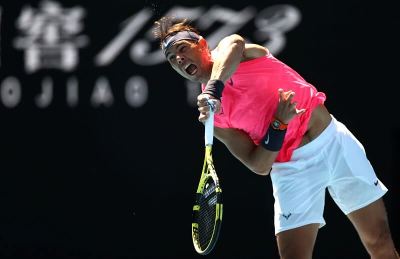 Red-hot Nadal faces Delbonis, says majors tally not a focus