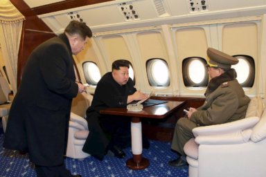 The flying marshal: North Korea builds private runways for plane-loving Kim