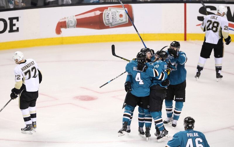 Sharks try to put Penguins’ Stanley Cup party plans on ice